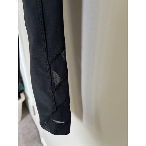 Mondetta‎ Black Athletic Leggings Activewear Workout Side Pocket Mesh Detail - Picture 3 of 7